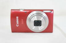 Canon キャノン IXY 200 レッド コンパクトデジタルカメラ バッテリー 充電器 取説 箱付き 8505156011_画像2