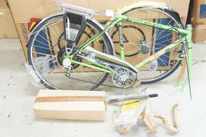 ④ 未組立 MARUISHI 丸石 YT-5PCK-A YTパーフェクトチェンジディスク 緑系 ジュニアスポーツ 自転車 在庫品 昭和レトロ 7005162411