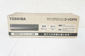 OSHIBA 東芝 D-VDR9K 簡易地デジチューナー内蔵 VTR/DVDレコーダー 5305291411