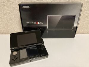 中古 ニンテンドー3DS コスモブラック 動作確認済み 初期化済み 任天堂 Nintendo 3DS 