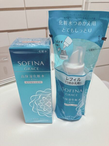 花王 SFグレイス 高保湿化粧水美白とても 140ml レフィルセット