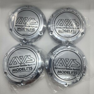 (新品・未使用)AVS MODEL F15 センターキャップ 4個セット ヨコハマ AVS ホイールセンターキャップ