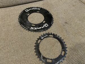 ☆ROTOR ローター QRINGS 楕円チェーンリング オーバルリング　Q50A（34）11s　110BCD×4H　ジャンク　自転車パーツ☆