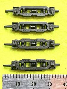 ☆ ブリル27MCB2 プレーン軸受　ＷＢ　２４.５　 HOゲージ 1/80台車パネル　4枚　画像のものが全てです。