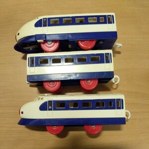  Plarail 0 series Shinkansen made in Japan 3 both 