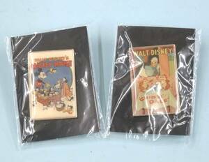  pin bachi#WALT DISNEY#2 kind together # Mickey trout s/ Donald Duck * chip . Dale # unopened 