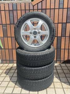 155/65R13 スタッドレス ブリジストンBRIDGESTONE BLIZZAK REVO 2 ブリザック PCD100 4穴 4J IN45 BS FEID 軽自動車 軽トラ 軽バン