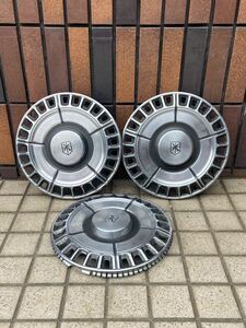 旧車トヨタ 純正 ホイールキャップ ホイールカバー チェイサー GX60 GX61系？ ステンレス製ホイールカバー イ13インチ 3枚 USED