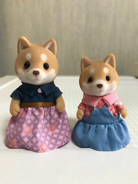 シルバニアファミリー　人形　シバ犬　新品