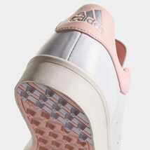 23.5cm 新品正規品 adidas Golf アディダスゴルフ adicross classic ゴルフシューズ F33714 レディース 白/ピンク ホワイト_画像7