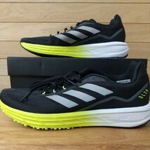 26cm 新品正規品 adidas SL20 M コアブラック/イエロー アディダス FW9156 メンズ ランニングシュー_画像1