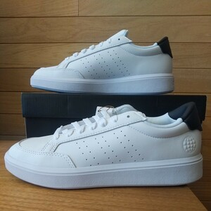 27cm new goods regular goods adidas NOVA COURT Adidas noba coat men's sneakers white / black GZ1782