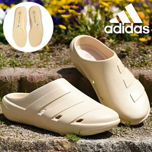 26.5cm new goods regular goods Adidas adidas ADICANE CLOG Adi Cain clog sandals mules shoes slip-on shoes cream 