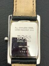 HUGO BOSS ヒューゴボス 腕時計 1100 メンズ スモールセコンド レクタンギュラー_画像2