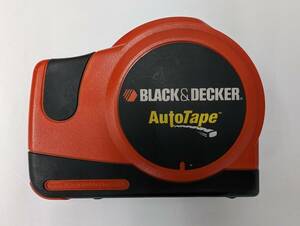 【動作未確認】Black&Decker ブラック＆デッカー AUTO Tape コンベックス 電動メジャー スケール【ジャンク扱い】