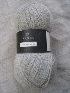 2023年購入品☆イサガー毛糸☆ISAGER☆HIGHLAND WOOL☆Sand☆定型外