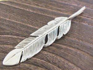 925 silver made feather top T-98 new goods postage Y120