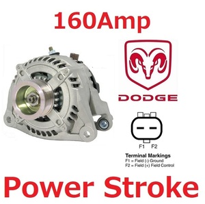 ◆◆◆ パワーストローク 新品 ハイアンプ 160アンペア 03-06y ダッジ デュランゴ 5.7L HEMI オルタネーター ダイナモ