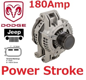 ◆◆◆ パワーストローク ★ 新品 180アンペア 2011-2023 3.6L ジープ グランドチェロキー ジープ チェロキー オルタネーター