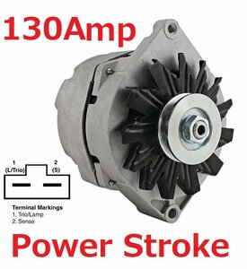 ◆◆◆パワーストローク 新品 デルコ互換 17SI 130Amp 80-85y コルベット オルタネーター ダイナモ