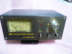 ★ ダイワ（ HAM SOKU ）ＳＷＲ計　ＳＷ－１１０（1.8～150MHz)　中古品 ★　