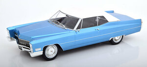 KK scale 1/18 Cadillac DeVille Convertible 1967　ライトブルー　ダイキャスト製　キャデラック