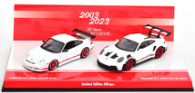 minichmaps 1/43 Porsche 911 2台セット 996-992 20 years GT3 RS 2003-2023　ポルシェ　ミニチャンプス　限定品_画像1