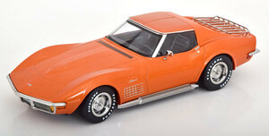 KK scale 1/18 Chevrolet Corvette C3 1972　オレンジメタリック　ダイキャスト製　シボレー　コルベット