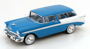 ＜予約品＞　KK scale 1/18 Chevrolet Bel Air Nomad Custom 1956　ターコイズ　キャデラック