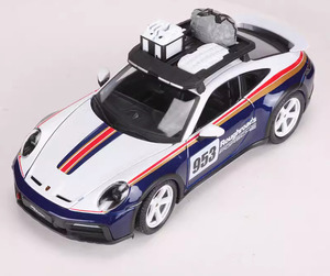 Burago 1/24 Porsche 911 (992) Dakar #953 Roughroads Rallye Design Porsche BBurago minicar 