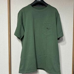 NORTH FACE パープルレーベル　NT3103N 半袖Tシャツ ポケットグリーン　メンズ XL