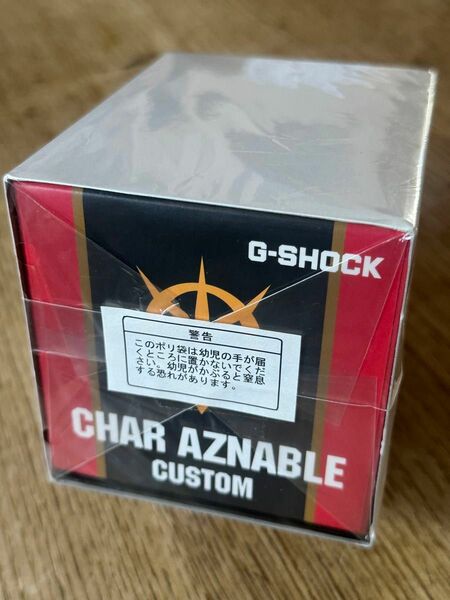 機動戦士ガンダム35周年記念シャア専用G-Shock新品未開封