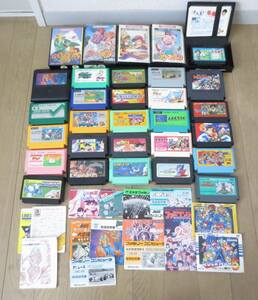  Famicom soft set sale together 30 pcs set instructions only attached equipped * operation not yet verification 