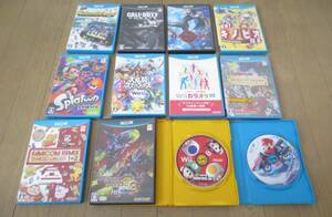 WiiU soft set sale together 12 pcs set * operation not yet verification 