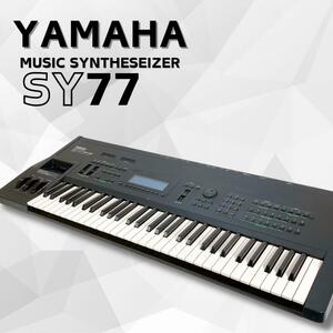 【音出し確認済み】YAMAHA シンセサイザー SY 77 ジャンク扱い