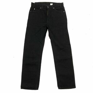 90s dead Stock 505 Vintage Levi’s Jeans Black Denim Pants ビンテージ リーバイス 黒 デニムw34 L30 未使用 デッドストックの画像2