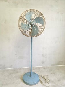 [ postage after the bidding successfully addition ] Japan . compilation Japan antique retro electric fan Toshiba made shape name SF-50K feather .50cm metal large stand fan 9314lffzYK