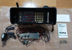 LAILE Rally Computer RC-NONO EVOLUTION MODEL レイル ラリーコンピュータ RC-NONO エボリューションモデル 付属品 説明書付き