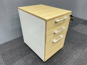 * tube S753* our company flight correspondence region equipped * great special price goods *askru*3 step desk wagon key attaching * width 390mm height 610mm* white maple series 