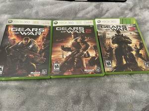 Gears of War 1, 2 & 3 Xbox 360 ギア オブ ウォー 1、2、3 Xbox 360
