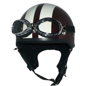 ZK-600 оборудование орнамент защитные очки имеется половина jet ( Brown / слоновая кость ) SG легализация наушники переустановка возможность! Police шлем поли ад 