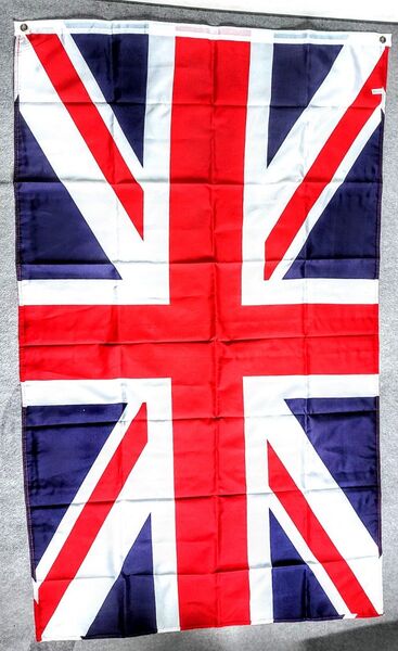 90'sビンテージ★イギリス国旗 ★ENGLAND★ポリエステルフラッグ ★大判サイズ★ 90X150センチ★ Taiwan製