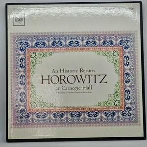 クラシック LP4枚組ボックス / ホロヴィッツ / カーネギーホール / CBS 360 SOUND