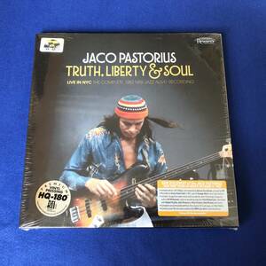 新品未開封 USオリジナル盤 3LP ボックス『Jaco Pastorius / Truth, Liberty & Soul』 シリアルナンバー入り 2017年 RSD 限定盤 