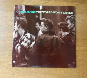 the smiths*THE WORLD WON'T LISTEN *UK盤*レコード*LP*USED*紙ジャケット