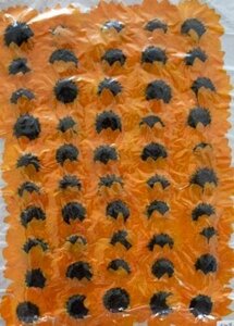  business use pressed flower material Mini hi around orange 200 wheel high capacity 200 sheets dry flower deco resin . seal 