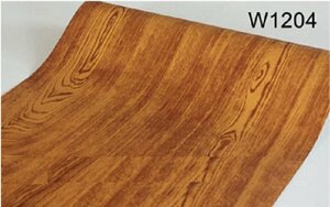 【大量100m 】木目調 茶 ブラウン w1204 壁紙シール アンティーク 木目 リメイクシート 板 柄 ウォールステッカー 防水
