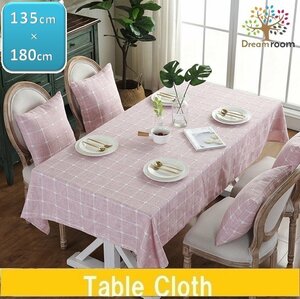  tablecloth waterproof . oil processing rectangle 135cm×180cm Rancho n tea mat table linen set I-024
