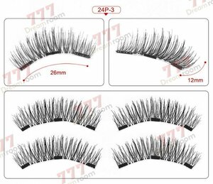  Oncoming generation eyelashes extensions magnetism eyelashes magnet natural eyelashes adhesive un- necessary repeated use possibility [D-130-03]