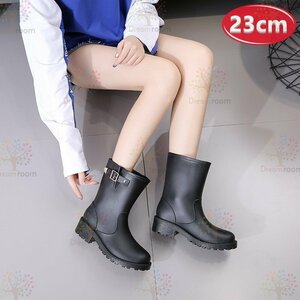 Cute* design rain boots K-343[23cm] boots lady's girl rainy season 